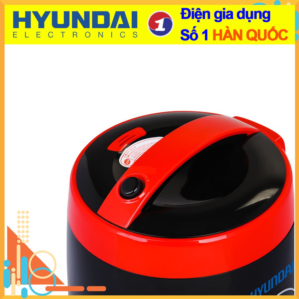 Nồi Cơm Điện Cơ  Hyundai Hàn Quốc HDE 2000R Công Suất 500W 1.2L Công Nghệ Nấu 3D giữ Nhiệt Lâu