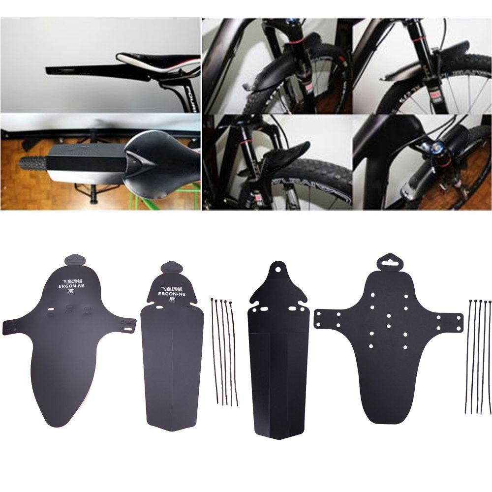 ESPO Set 2 Tấm Chắn Bùn Trước Sau Bằng Nhựa Cho Xe Đạp