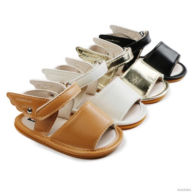 Giày Sandal Da Pu Đế Mềm Cho Bé Trai Từ 0-18 Tháng Tuổi