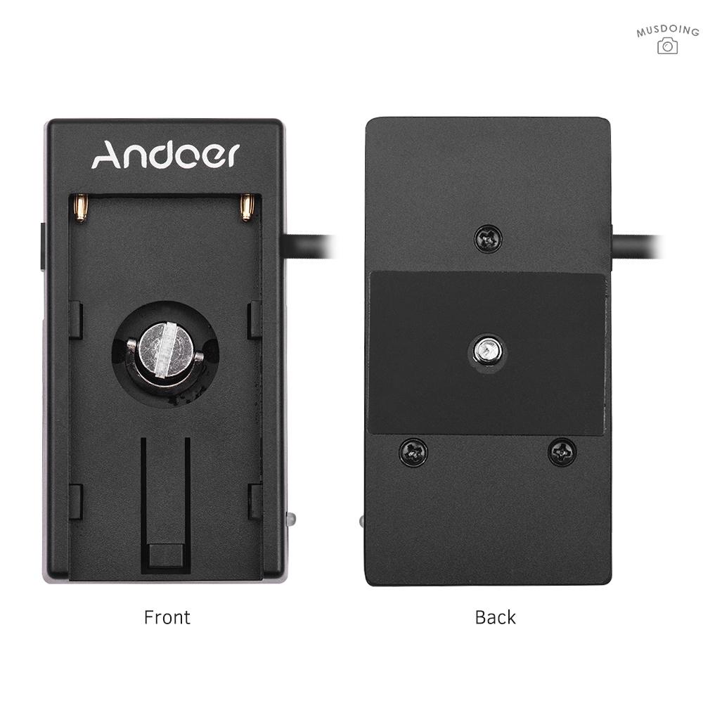 Tấm Chuyển Đổi Nguồn Pin Andoer Cho Máy Ảnh Sony Np-F970 F750 F550