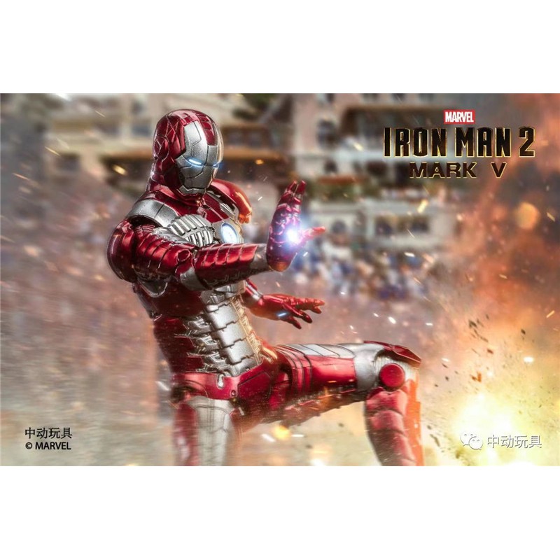 Mô hình ZhongDong ZD Toys Zdtoys Iron Man Mark V  Tỉ lệ 1:10