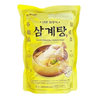 Gà hầm nhân sâm no brand túi 800g