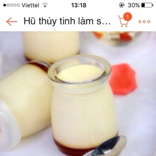 Hũ thuỷ tinh làm sữa chua
