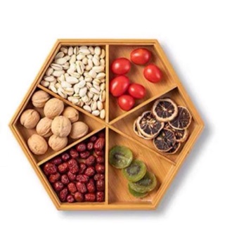 Khay mứt tết tre