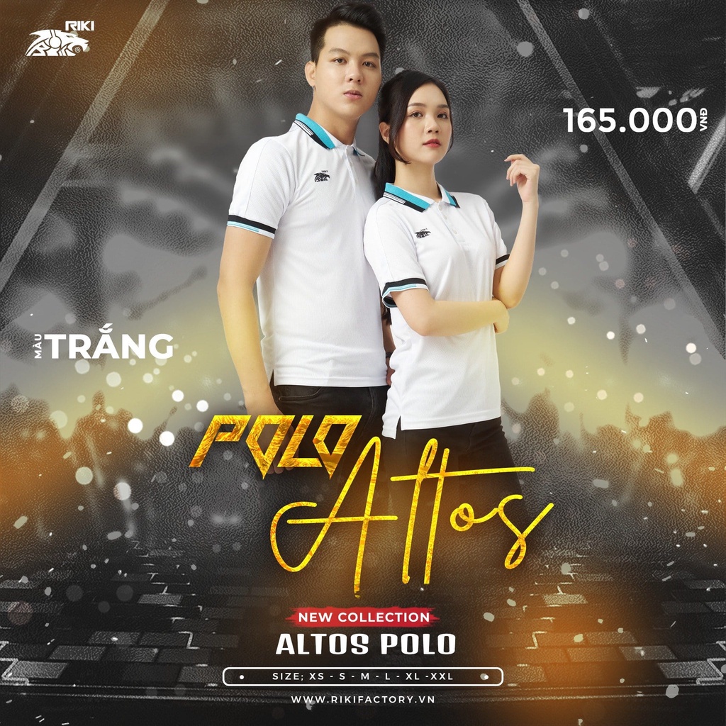 Áo cặp thời trang nam nữ, Áo POLO RIKI ALTOS - Dungcusport