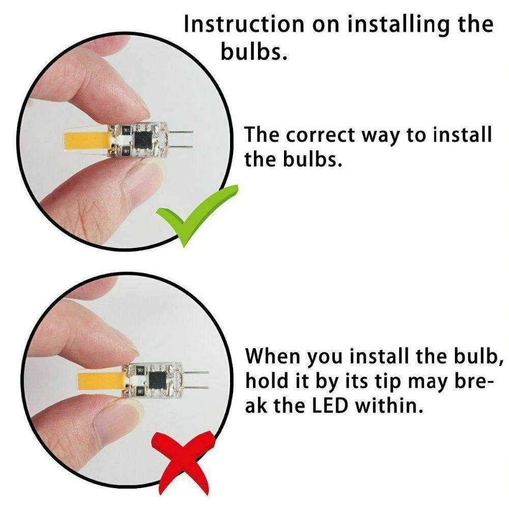 Bóng Đèn Led COB G4 AC / DC Thay Thế