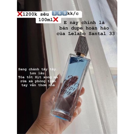 Nước Hoa Katy 𝐏𝐄𝐑𝐑𝐘’𝐒 𝐈𝐍𝐃𝐈 𝐕𝐈𝐒𝐈𝐁𝐋𝐄 100ml