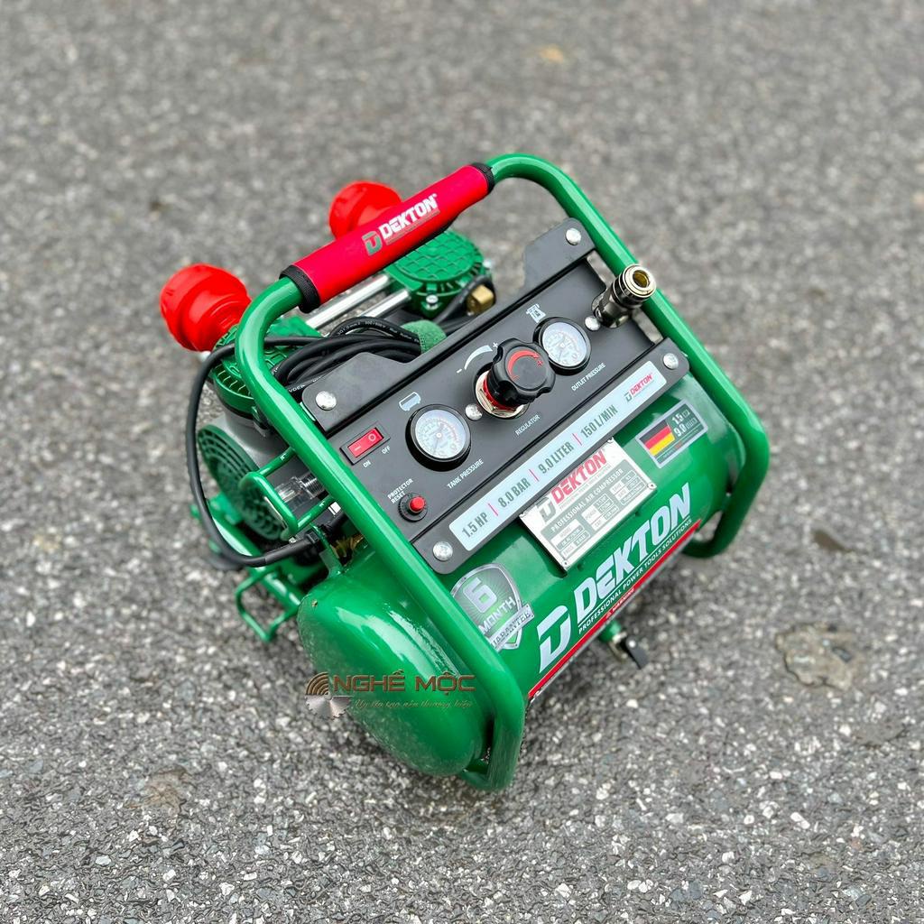 Máy nén khí Dekton DK- AC2909R máy nén khí không dầu chính hãng