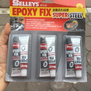 Keo dán sắt 2 thành phần AB