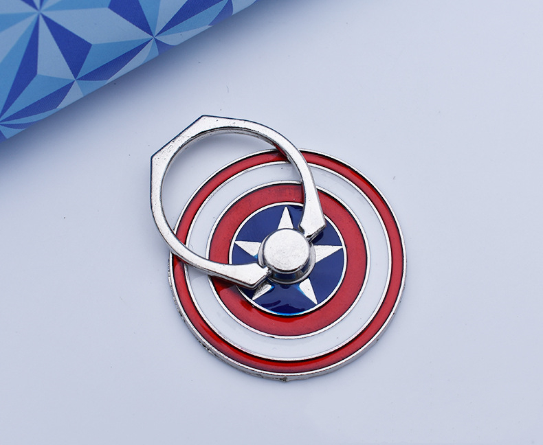 New DC Marvel Spiderman Cpatain America Ironman Mobile Phone Ring Holder Desktop Phone Bracket Dây điện thoại di động | BigBuy360 - bigbuy360.vn