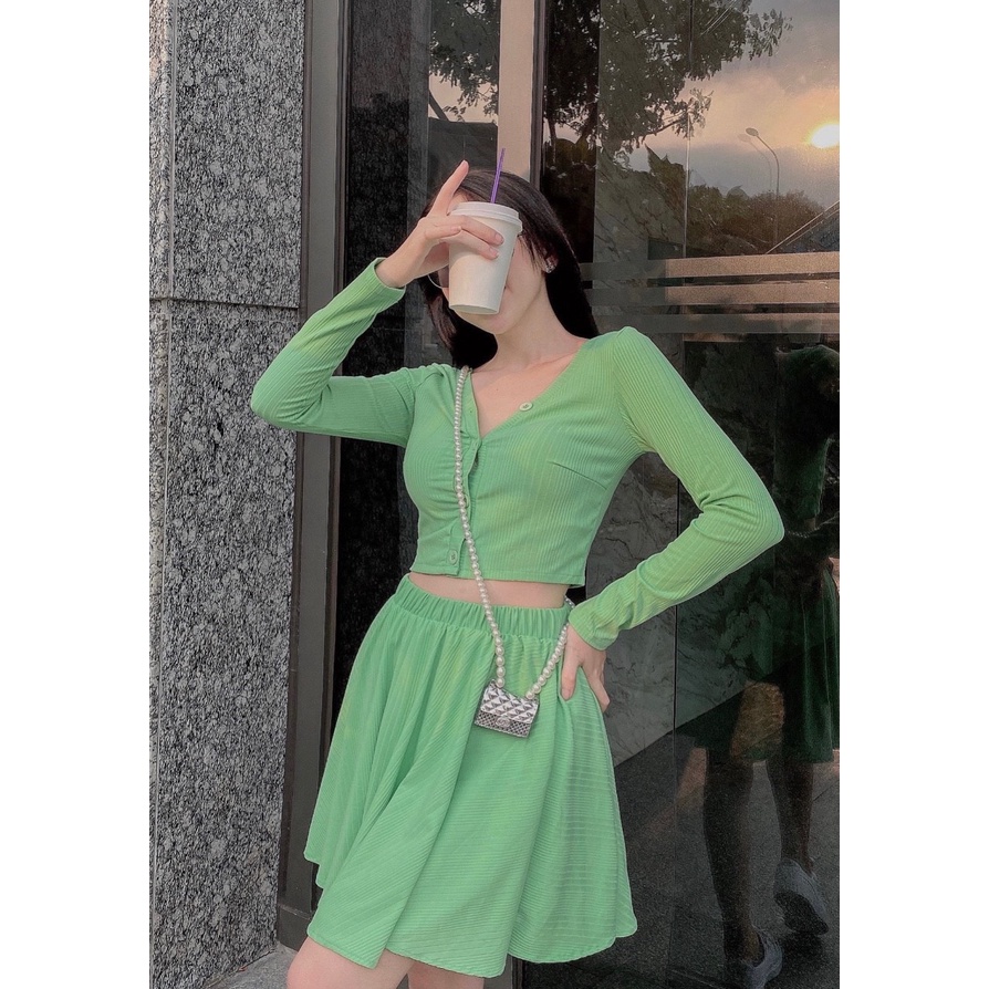 Set Thun Chân Váy Xòe