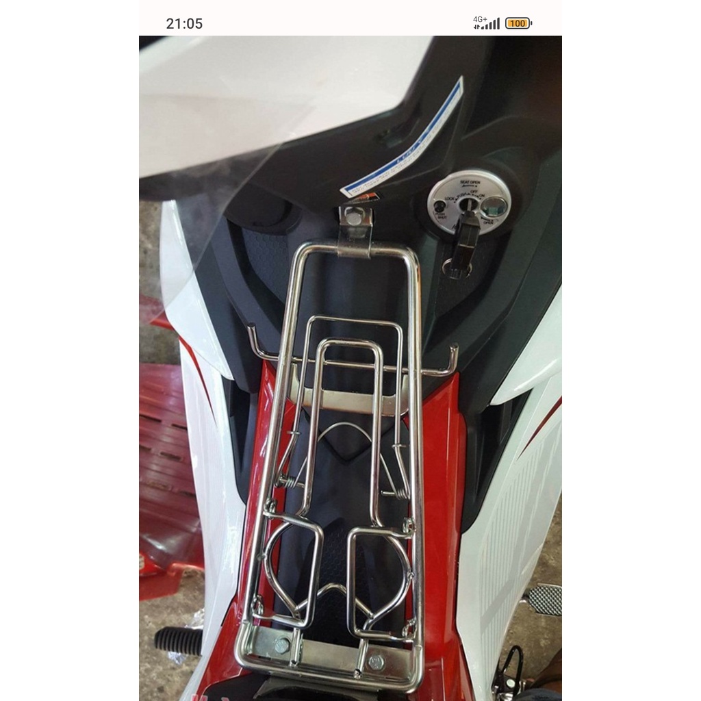 Baga xe máy EXCITER 150 - Lượn giữa inox 10 ly EXCITER 150