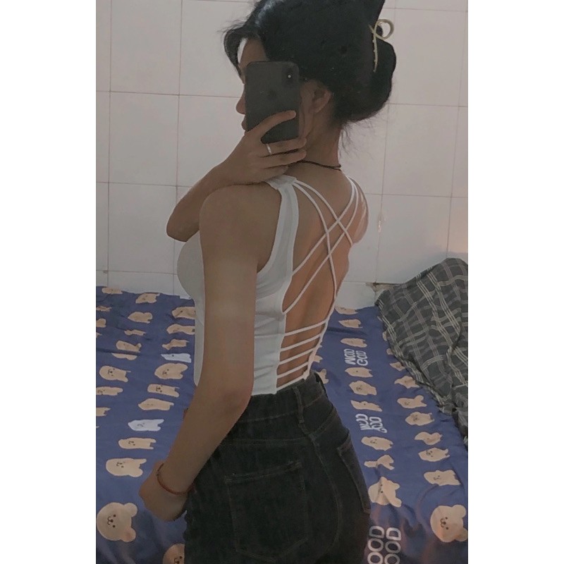 Áo Bra đan dây chéo siêu hot | BigBuy360 - bigbuy360.vn