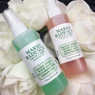 Toner Mario Badescu Facial Spray Hồng ( Nước hoa hồng dạng xịt Mario ) - Chính hãng