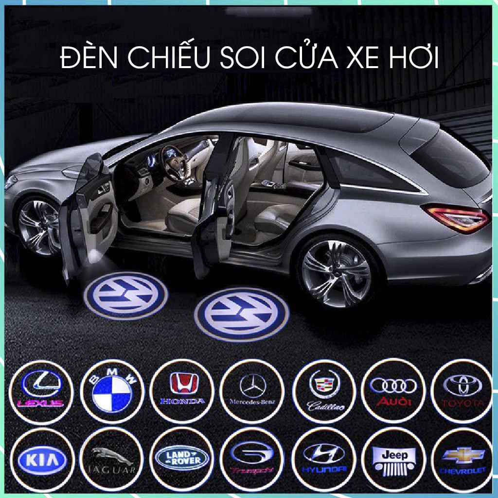 Đèn chiếu logo, đèn chiếu thương hiệu cửa xe ô tô, xe hơi cho các hãng xe, đồ chơi ô tô