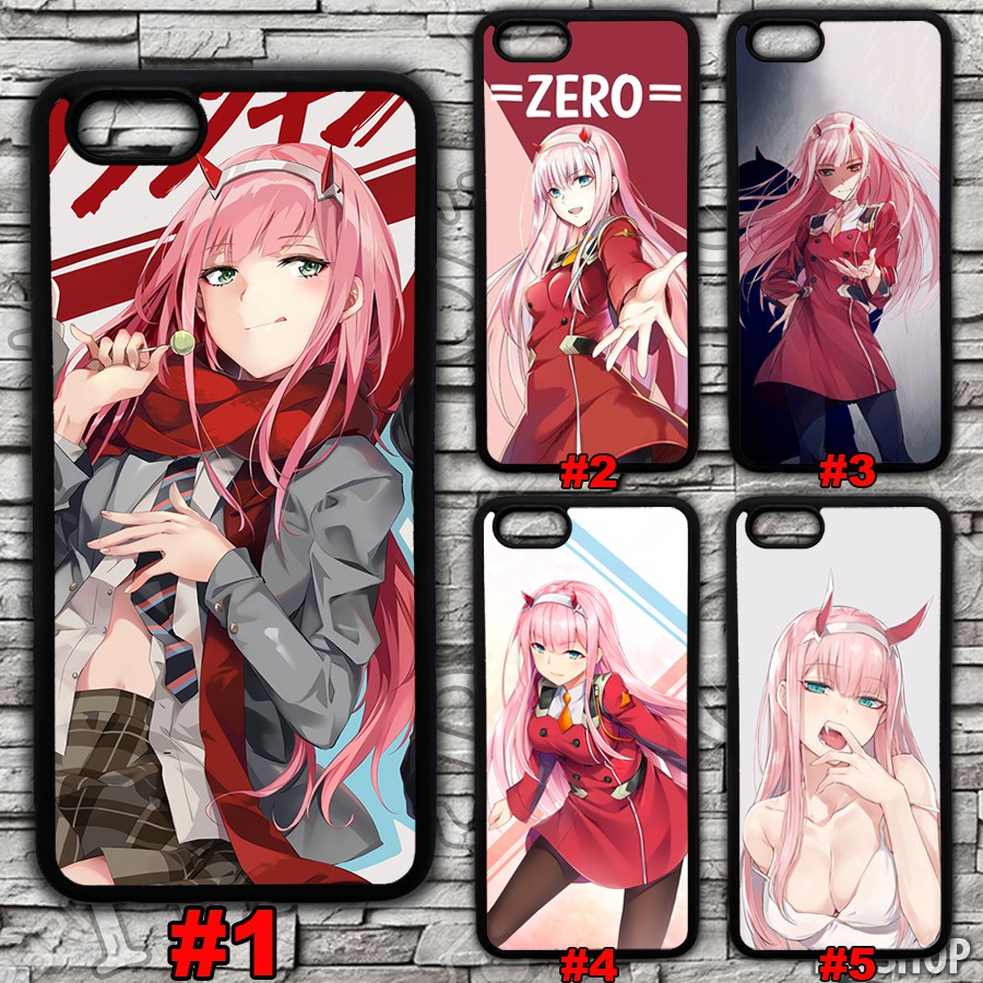 Ốp lưng Anime  - Zero Two - Ốp lưng Oppo F1s/A59 Neo9/A37 Neo9s/A39 F7 Youth A83 A71 F3/A77 A3s