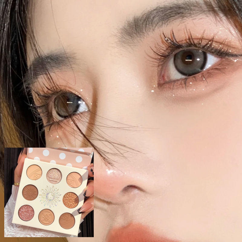 Bảng Phấn Mắt Chín Màu Tông Đất Lấp Lánh