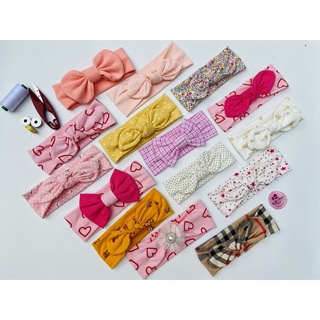 turban bé gái màu kẹo ngọt dễ thương vải coton hàn quốc siêu đẹp