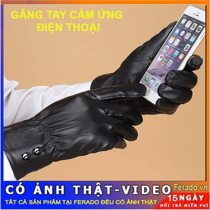 Găng tay nam nữ cảm ứng điện thoại [ CÓ VIDEO]