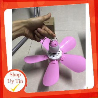 Quạt treo màn quạt trần mini 5 cánh