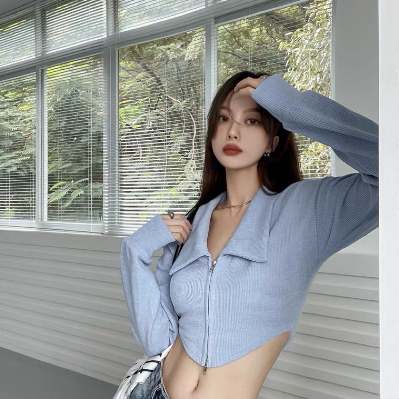 Áo polo tay dài khoá kéo | Myung official | BigBuy360 - bigbuy360.vn