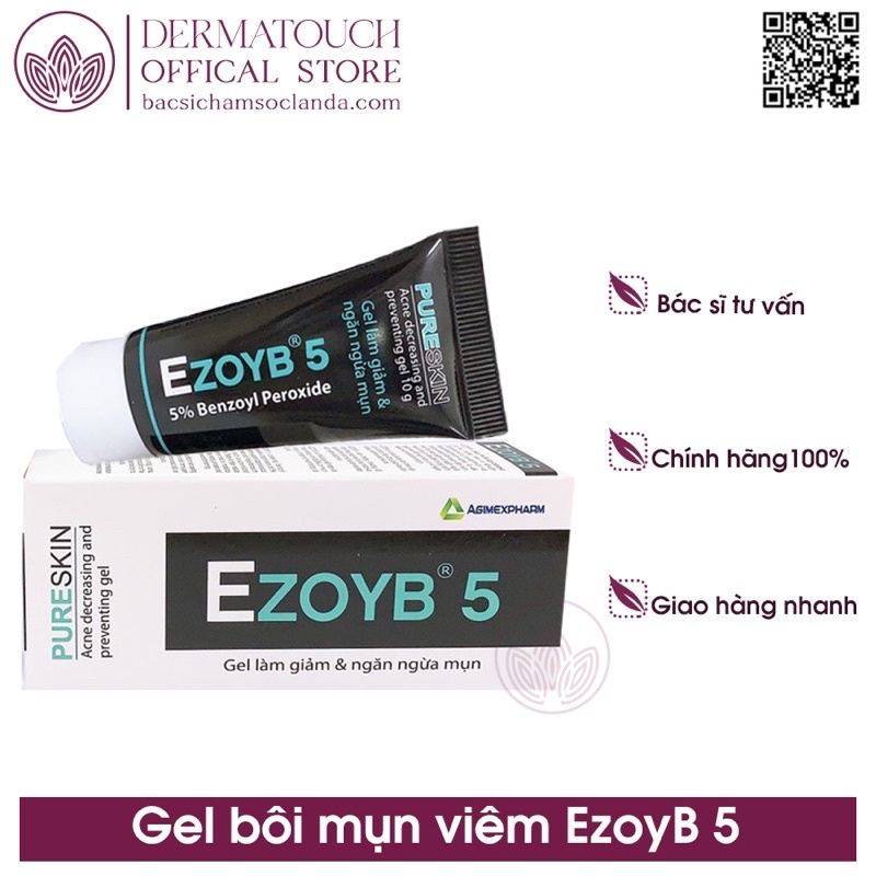 ✅ [Chính hãng] Gel bôi mụn EzoyB 5