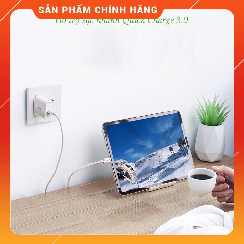 Cáp sạc nhanh USB Type C sang USB Type C UGREEN US264 dòng 3A, kết nối sạc và truyền dữ liệu, hỗ trợ sạc QC3.0
