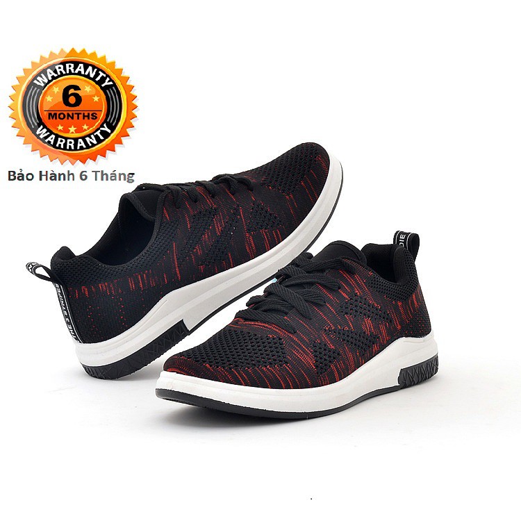 Giày Thể Thao  Nam Giá Rẻ Đế  Đúc 3cm Màu Đen Pha  S98 | BigBuy360 - bigbuy360.vn