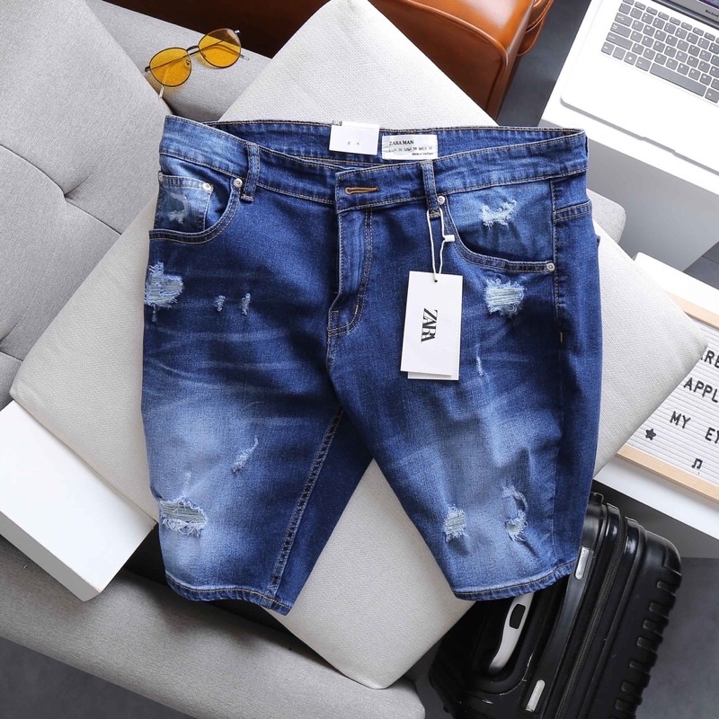 (big size <120kg) Quần short jean nam big size