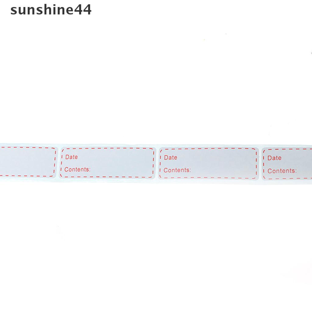 Nhãn Dán Đánh Dấu Ngày Tháng Cho Lọ Thực Phẩm