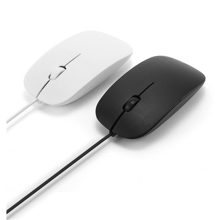 Chuột Máy Tính Có Dây Văn Phòng Cổng Usb Siêu Mỏng Nhẹ Cho LAPTOP / PC