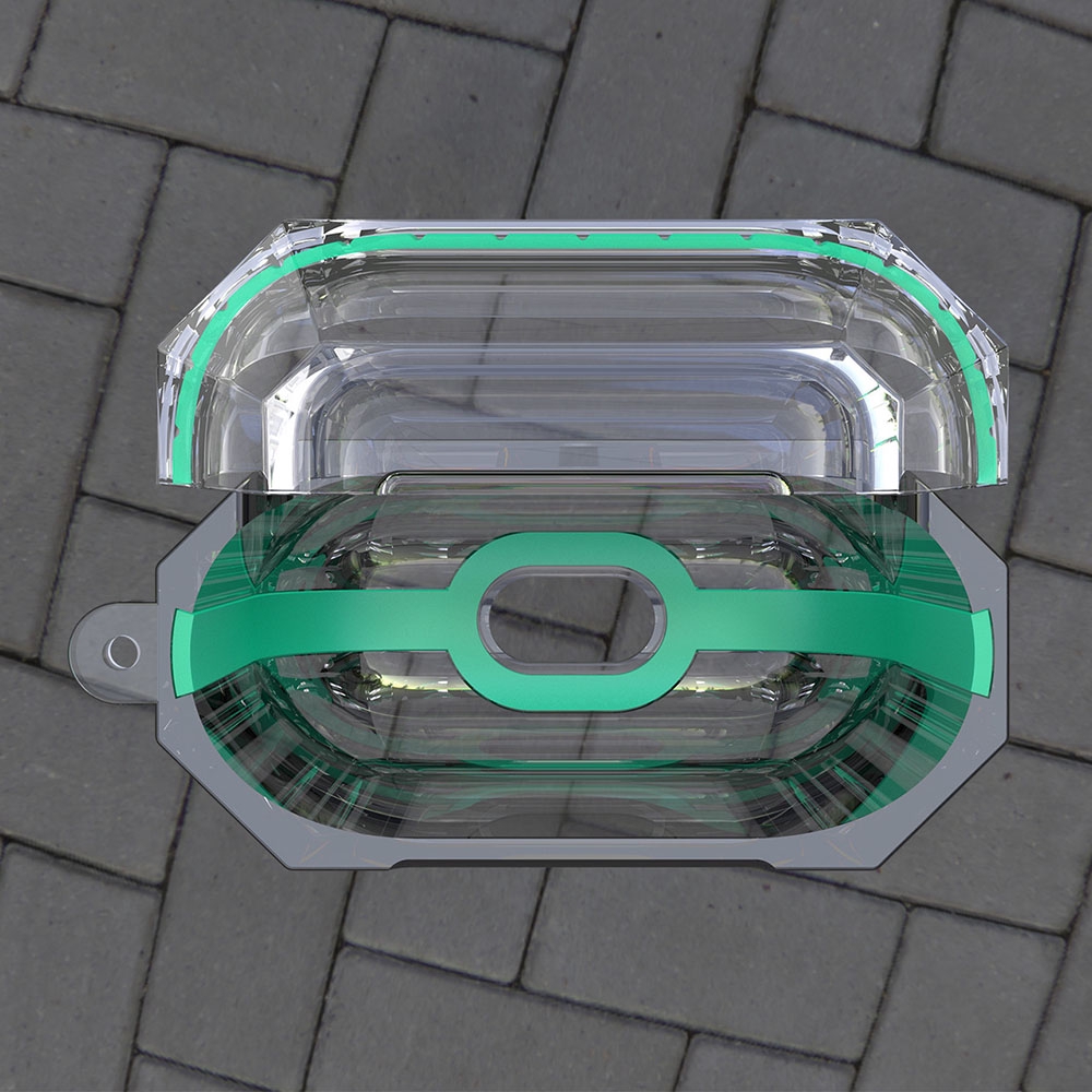 Vỏ nhựa trong suốt bảo vệ hộp sạc tai nghe AirPods | BigBuy360 - bigbuy360.vn