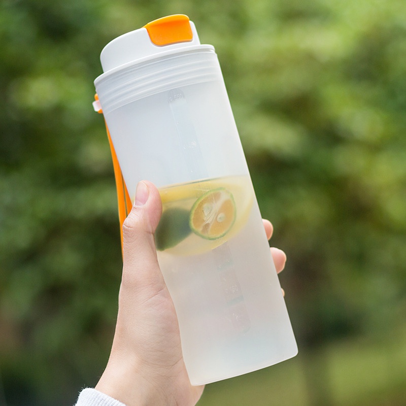 Bình Lắc Protein Bằng Nhựa Một Lớp Nhỏ Gọn