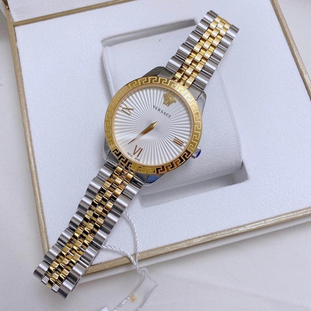 Đồng hồ nam nữ Versace Demi Gold