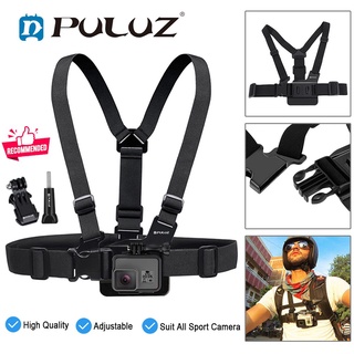 PULUZ Đai Đeo Ngực Cho Máy Ảnh Gopro 9 Hero 8 Gopro 7 Gopro 6 / 5 4 3 + 3