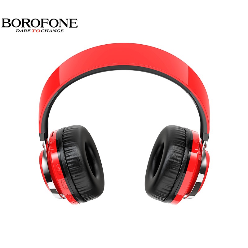 Tai nghe chụp tai không dây BOROFONE BO8 chống ồn có khe thẻ nhớ, bluetooth