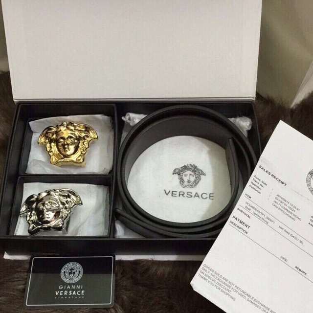 Dây lưng nam versace