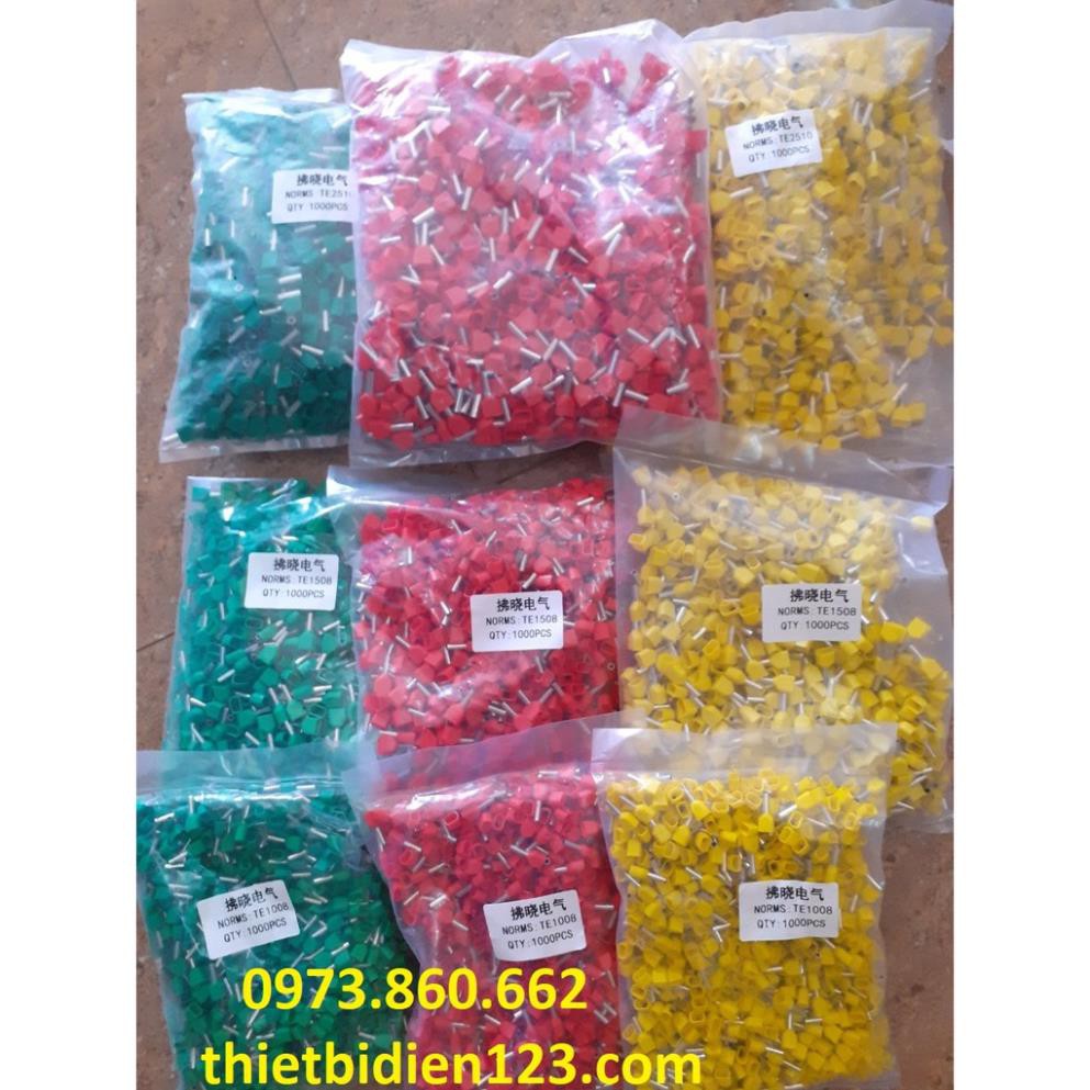 100 Đầu cos đôi TE0508, 1008, 1508, 2508 -TBĐ