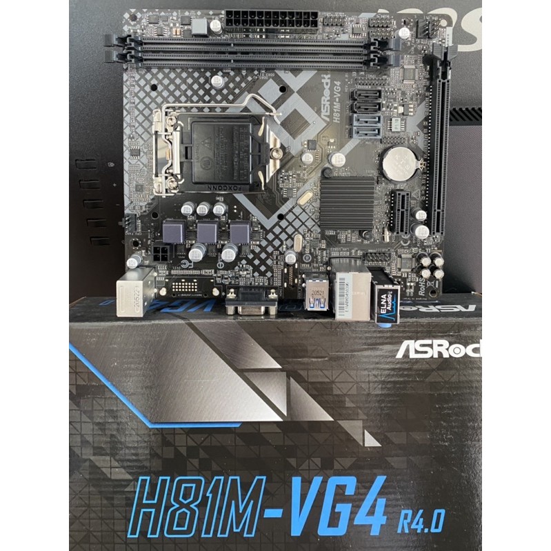 H81-VG4 ASROCK siêu nhỏ làm case mini pc | BigBuy360 - bigbuy360.vn