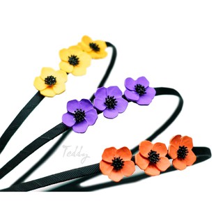 Cài tóc, bờm tóc đính hoa gốm
