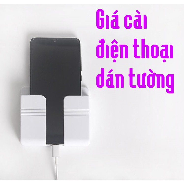 Khay Cài Điều Khiển, Sạc Điện Thoại Đa Năng, Sử Dụng Miếng Dán, Không Khoan Đục