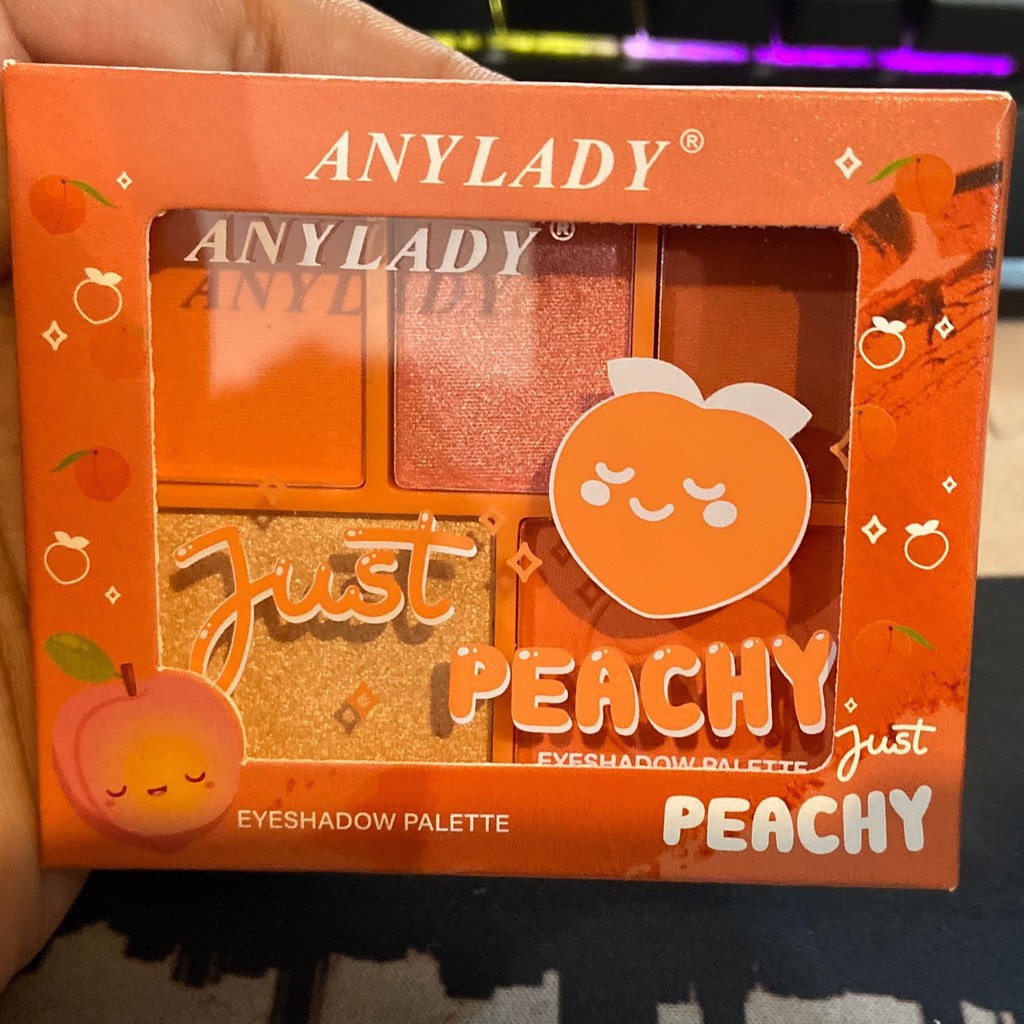 Phấn Mắt 5 Ô Just Peachy ANYLADY Mã NO.834