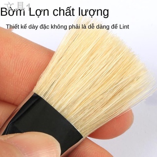 Tututong lông lợn cọ vẽ sơn dầu acrylic bộ phấn nước chuyên nghiệp bút sơn dầu vẽ tranh tường lông lợn cọ cứng mới bắt đ