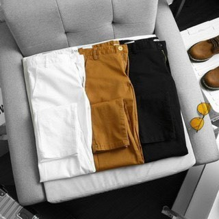 Quần Kaki nam Form Slim Fit Z-ARA - Chất Vải Kaki Cotton cao cấp co giãn Fom dáng trẻ trung năng động