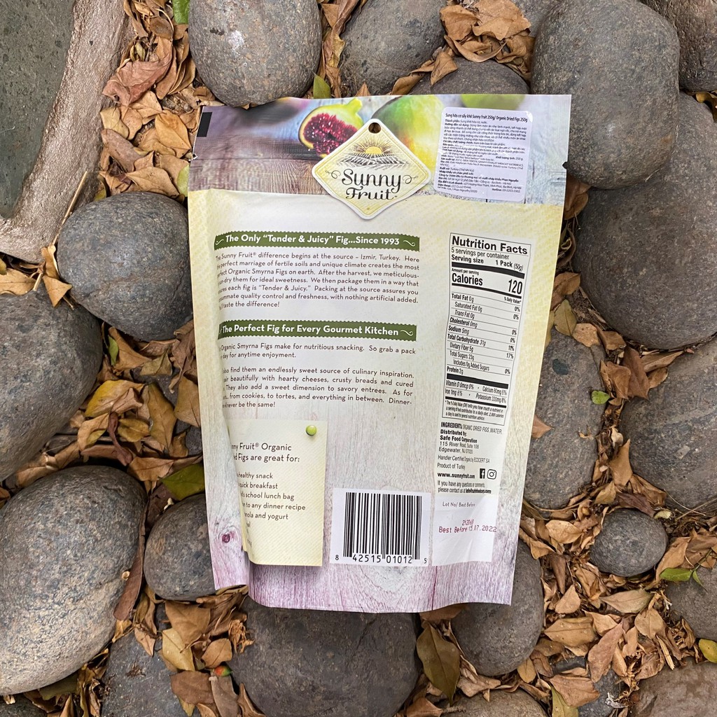 Sung khô hữu cơ Sunny Fruit 250g