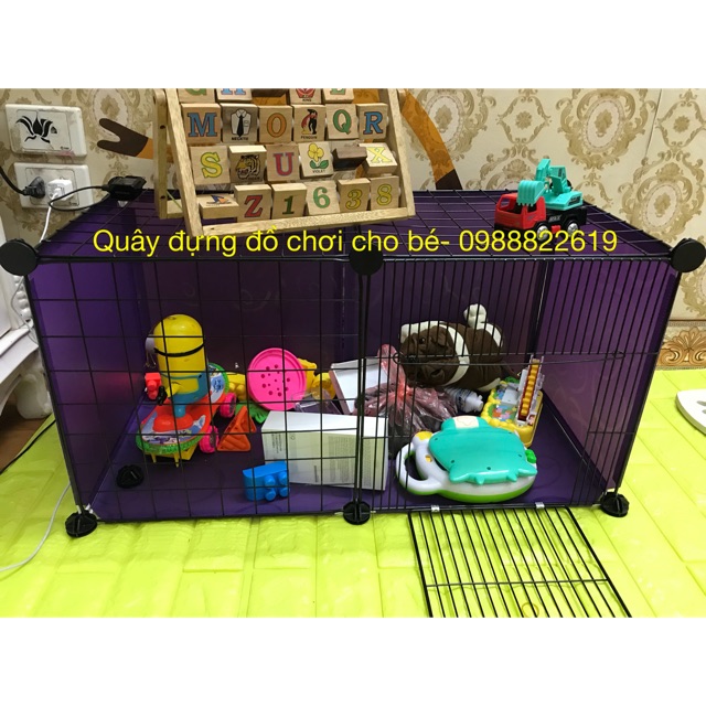 FREESHIP 99K TOÀN QUỐC_Quây hộp đựng đồ chơi cho bé siêu tiện dụng
