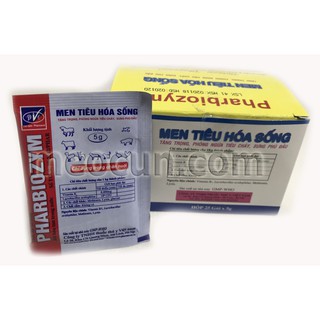 Men tiêu hóa sống cho chó mèo Pharbiozym - túi 5g