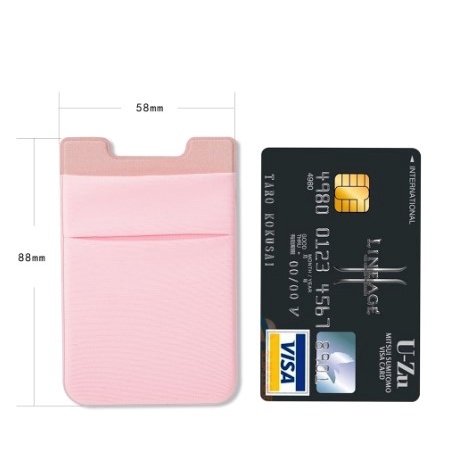 Miếng dán điện thoại bằng silicone đựng thẻ đa năng