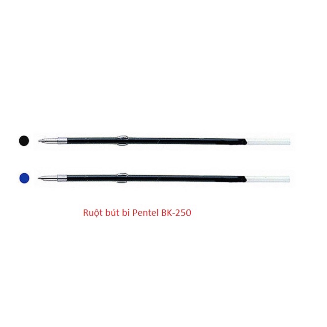 Ngòi Bút Bi Pentel BK250 /Ruột Bút Bi Nhật Bản Pentel BK250 - BKS7E nét 0.7mm