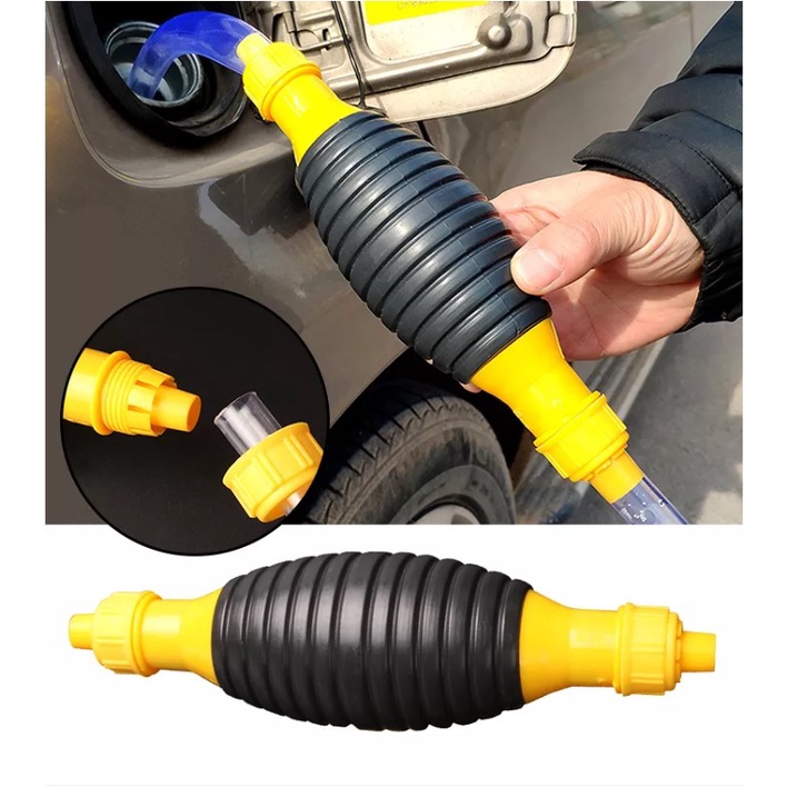 Dụng cụ Bóp Bơm Chất Lỏng + 2 Mét ống tiện dụng, mẫu mới tự giữ chặt ống